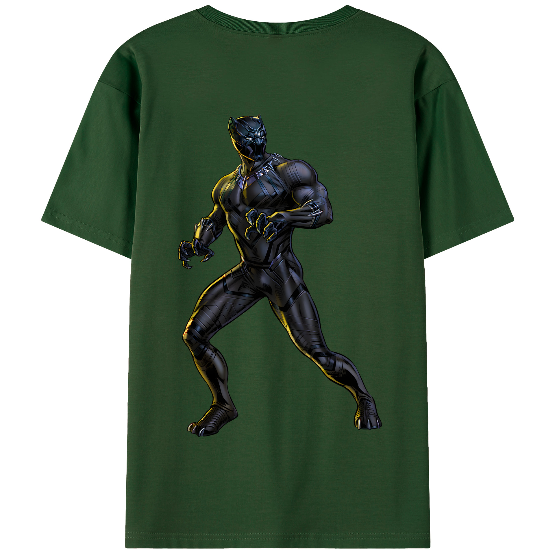 （画像用） アベンジャーズ The Avengers 綿100％半袖Tシャツ（背面プリント）
